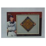 Commemorative Patch Card of "Hal Newhouser" from 2010 Topps Baseball Series 2, featuring the 1945 World Series