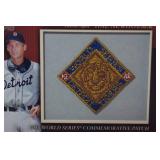 Commemorative Patch Card of "Hal Newhouser" from 2010 Topps Baseball Series 2, featuring the 1945 World Series