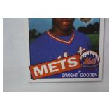 Rookie Card Retrospective RC Logo Medallion Card from 2020 Topps Baseball Series One! " Dwight Gooden, New York Mets"