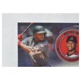Commemorative Topps Player Medallion Card From 2020 Topps Baseball Series 2, "Ketel Marte, Arizona Diamondbacks"