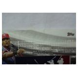 Commemorative Payers Weekend Logo Patch Card from 2018 Topps Baseball Series one!  "Adrian Beltre, Texas Rangers"