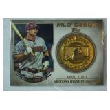 MLB Debut Medallion from 2016 Topps Baseball Series One!  "Paul Goldschmidt, Arizona Diamondbacks"
