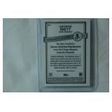 GEORGE BRETT,  Third BASEMAN, Canvas Collection Reproduction from 2016 Topps Museum Collection Baseball