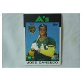 Rookie Card Retrospective RC Logo Medallion Card, from Topps 2020 Baseball Series One! "Jose Canseco"