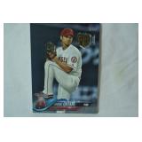 Rookie Card Retrospective RC Logo Medallion Card from 2020 Topps Baseball Series One! "Shohei Ohtani, Angels"