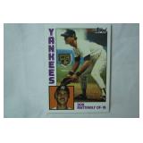 Rookie Card Retrospective RC Logo Medallion Card from 2020 Topps Baseball Series One! "Don Mattingly, New York Yankees"