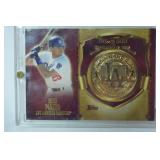 Commemorative Medallion Card Celebrating The First Home Run of Mike Piazza, Hit on September 12, 1992