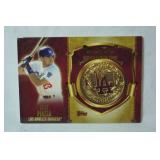 First Home Run Commemorative Medallion Card Celebrating the First Home Run of MIKE PIAZZA,  Hit on Sept. 12, 1992