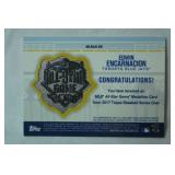EDWIN ENCARNACION, Toronto Blue Jays, MLB "All-Star Game Medallion Card from 2017 Topps Baseball