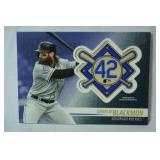 CHARLIE BLACKMON, Colorado Rockies, Commemorative Patch Card from 2018 Topps Baseball Updated Series