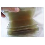Lot of Plastic Holders to Place Cards In