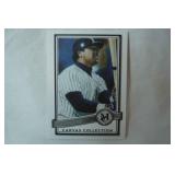 "Reggie Jackson" Outfielder, 2016 Topps Museum Collection Baseball Canvas Repro.