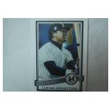 "Reggie Jackson" Outfielder, 2016 Topps Museum Collection Baseball Canvas Repro.