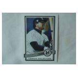 "Reggie Jackson" Outfielder, 2016 Topps Museum Collection Baseball Canvas Repro.