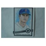 "Carl Yastrzemski" Outfielder, 2016 Topps Museum Collection Baseball Canvas Repro.