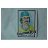 "Rollie Fingers" Pitcher, 2016 Topps Museum Collection Baseball Canvas Repro.