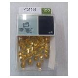 Gold Thumbtacks
