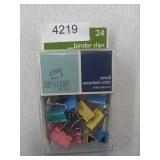 Colorful Binder Clips