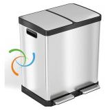 Touchless Dual Trashcan