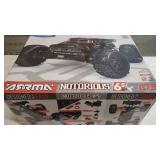 ARRMA 1/8 NOTORIOUS 6S V5 4WD BLX Stunt Truck with Spektrum Firma RTR, Black, ARA8611V5T1