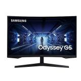 Parts Only - SAMSUNG 32 Odyssey G5 Gaming Monitor, WQHD (2560x1440), 144Hz, Curved, 1ms, HDMI, Display Port, AMD FreeSync Premium, HDR10, LC32G55TQWNXZA, Black