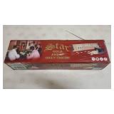 LaModaHome Star Gold Polished Light Wooden Rummy/Okey/101 Game Set with Tile Container and Dices, for Adults and Kids, Perfect for Game Nights, Team Game, Get Together, Outdoor, Indoor