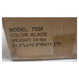 Mail Boss 7526 Mail Manager Street Safe Locking Security Mailbox, Black