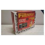 3M Filtrete 20 in. W x 25 in. H x 4 in. D Pleated Air Filter, 2 Pack