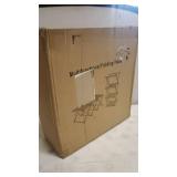 YOORLEAY Picnic Table Folding Shelf- Dual Purpose Wood Camping Table/Shelf- Portable Foldable Table/Camping Shelf for Picnic, Camp, Travel, Garden, Patio- Outdoor Indoor All-Purpose