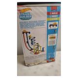 Hot Wheels Track Builder Vertical Launch Set 50 Inches High 3 Stunt Configurations Ages 6 to 10 3M Command Strips [Amazon Exclusive]