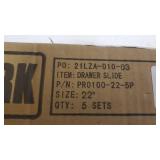 Promark Full Extension Drawer Slide (22 Inches-4 Pack)