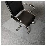 Lot of 2 Amazon Basics Polycarbonate Office Chair Mat for Low to Medium Pile Carpet - 47 x 59-Inch, Clear