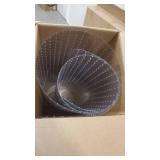 Lot of 2 Amazon Basics Polycarbonate Office Chair Mat for Low to Medium Pile Carpet - 47 x 59-Inch, Clear