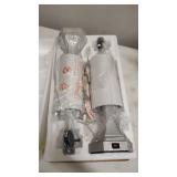 PORTRES 27.75 Rustic 2 USB Table Lamp Set of 2 for End Table for Bedroom Living Room Traditional Farmhouse Beside Lamp Nightstand Lamp Desk Lamp with USB Charging Port for Study Room Dorm