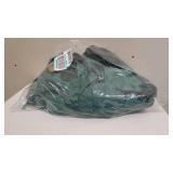 Homiest 4pcs Satin Sheets Set Luxury Silky Satin Bedding Set with Deep Pocket, 1 Fitted Sheet + 1 Flat Sheet + 2 Pillowcases (Queen Size, Blackish Green)