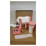 DLCJ 60-Hole Rocket Launcher Shape Bubble Maker,Rechargeable Rocket Boom Bubble Gun,Automatic Bubble Blower Gun Toy,Children