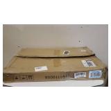 Side Table End Table, Vintage C Shaped Couch Table for Sofa Laptop Coffee Snack, Dark Walnut