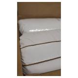 Goose Feathers and Down Pillow for Sleeping Gusseted Bed Hotel Collection Pillows, King, Set of 2