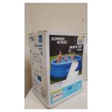 Summer Waves 10-ft Quick Set Ring Swimming Pool