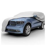 Budge Protector V SUV Cover, 5 Layer Premium Weather Protection, Waterproof, Dustproof, UV Treated SUV Cover Fits SUVs up to 210"