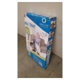 Able Life Able Tray - Bamboo Swivel TV Tray & Laptop Tray Table with Safety Support Handle