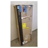 VASAGLE TV Stand for 50 Inches TV, TV Console Table with Storage Shelves, Cabinet with Storage, Louvered Doors, Entertainment Center for Livin