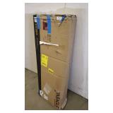 VASAGLE TV Stand for 50 Inches TV, TV Console Table with Storage Shelves, Cabinet with Storage, Louvered Doors, Entertainment Center for Livin