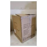 Brand Gold Bedside Table Desk Lamp with Light Bulb - 18 Inches, Linen Shade