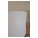 Brand Gold Bedside Table Desk Lamp with Light Bulb - 18 Inches, Linen Shade