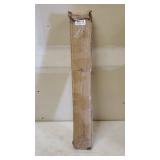 Exclusive Home Curtains Acadia Total Blackout Roman Shade, 27x64, Natural