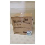 Nostalgia ICMP400BLUE 4-Quart Electric Ice Cream Maker with Easy Carry Handle