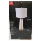 Globe Electric 67630 Hailey Table Lamp, Brushed Nickel