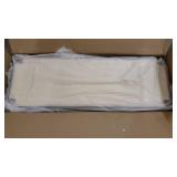 LEILISI Shoe Bench, Storage Rack Organizer with Cushion 2 Tier Lift Top Shoe Rack for Entryway Living Room Bedroom Hallway Wooden Furniture(Walnut, 31.5