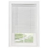Lot of 2 Achim Home Furnishings Cordless Morningstar 1" Light Filtering Mini Blind, Width 24inch, Pearl White